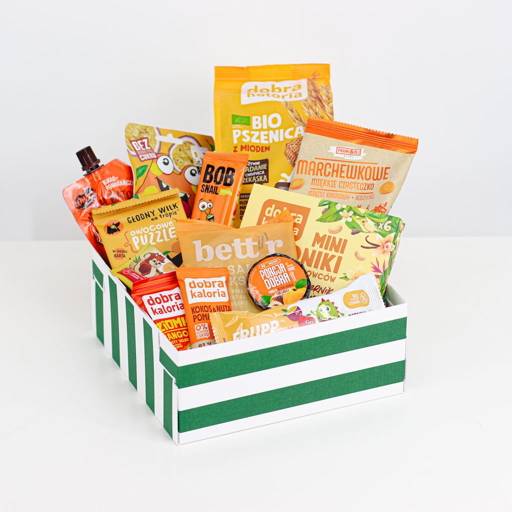 Zestaw prezentowy dla dzieci ze zdrowymi przekąskami #2
