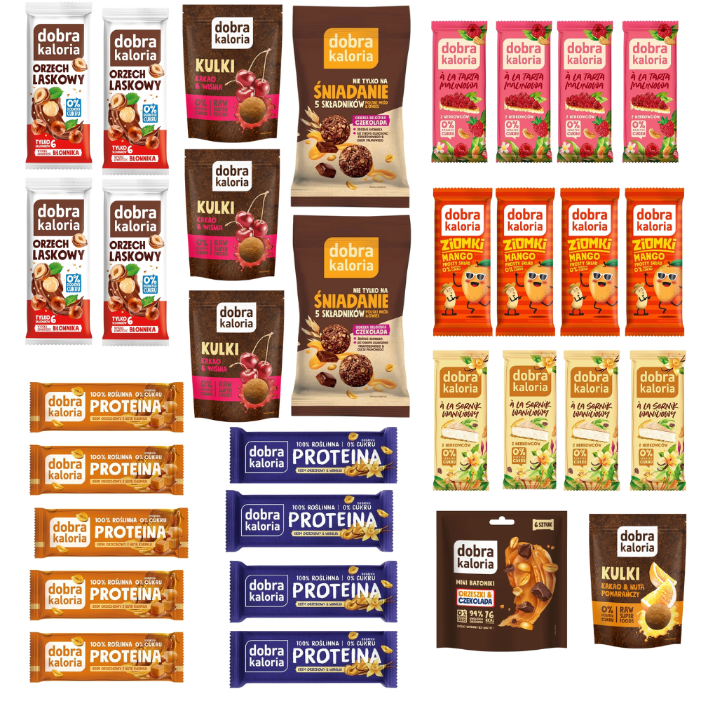 Zdrowe przekąski do biura - batony i kulki